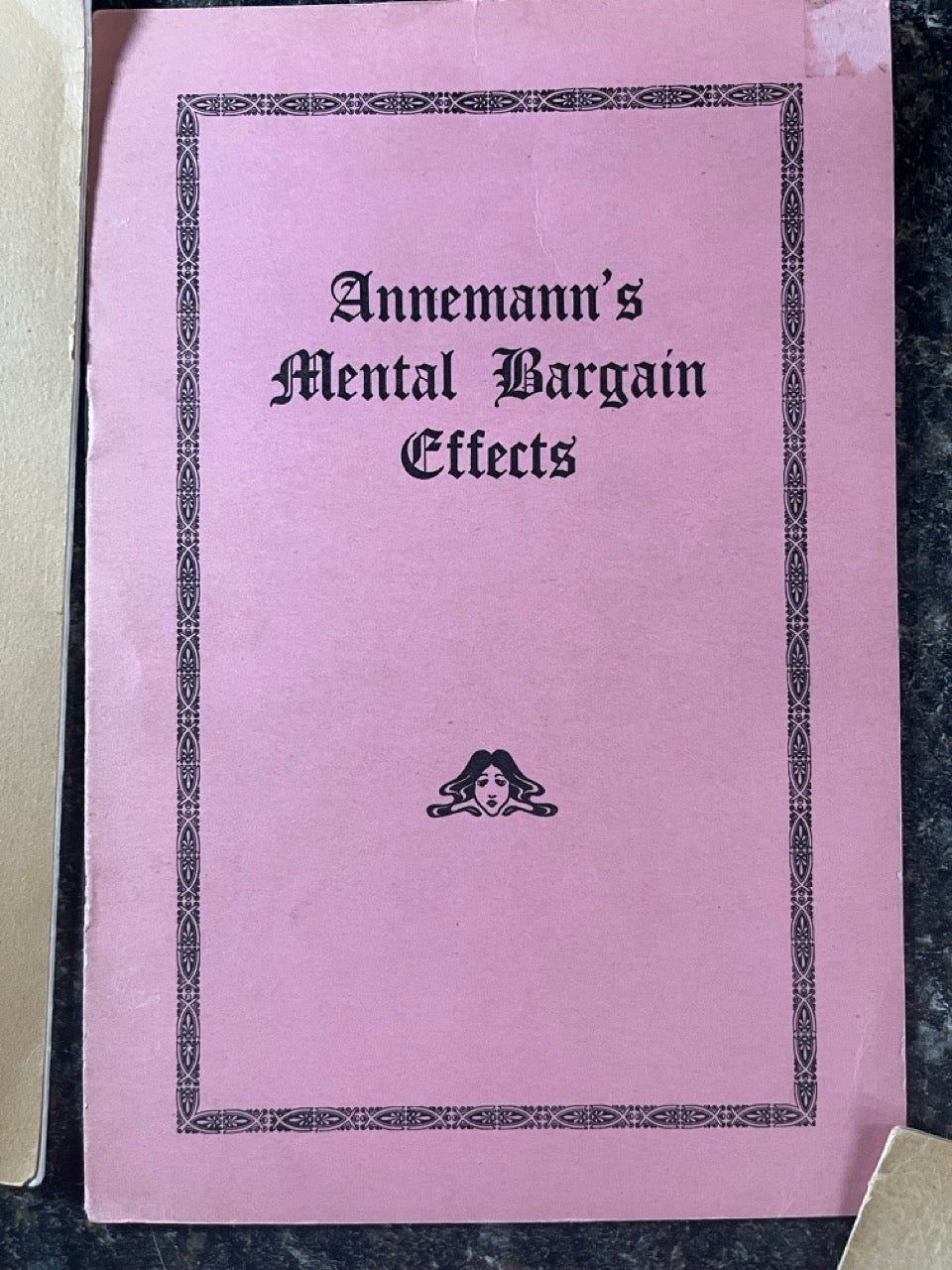 3 More Annemann Booklets