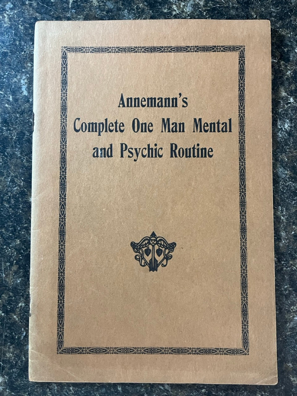 2 More Annemann Booklets
