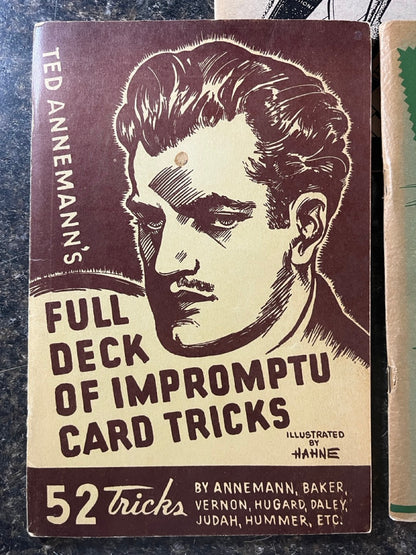 3 Annemann Card Booklets