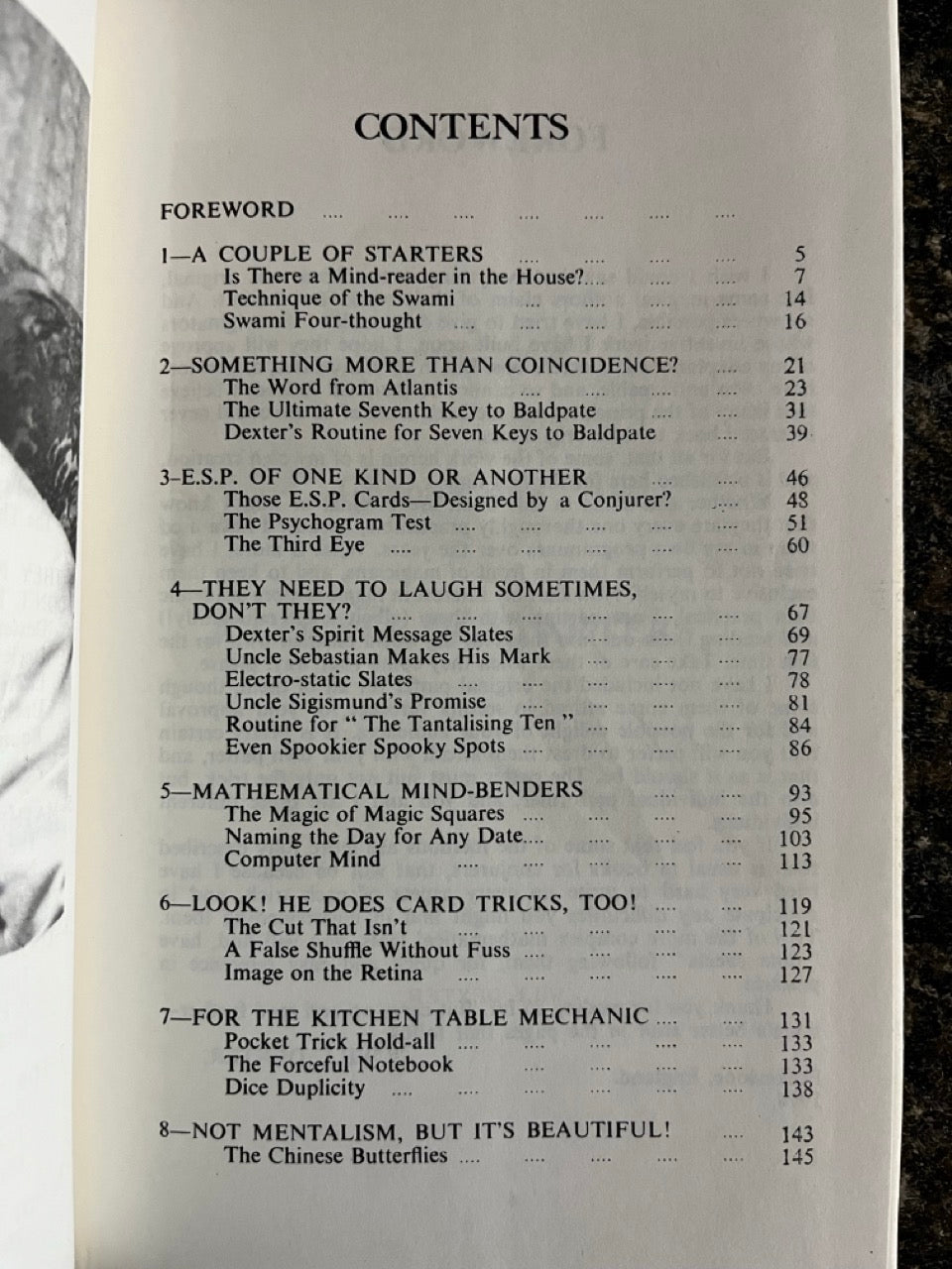 Feature Magic For Mentalists - Will Dexter