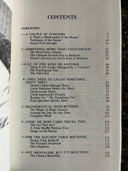 Feature Magic For Mentalists - Will Dexter