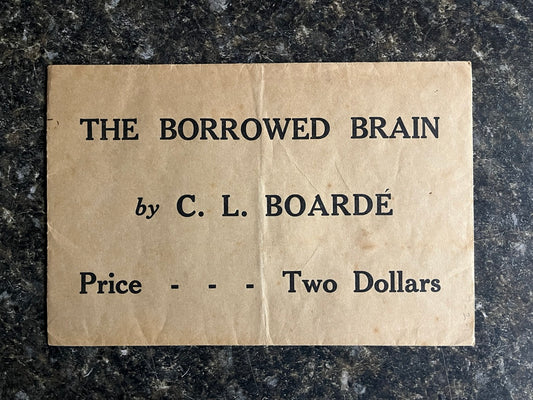 The Borrowed Brain - C.L. Boarde