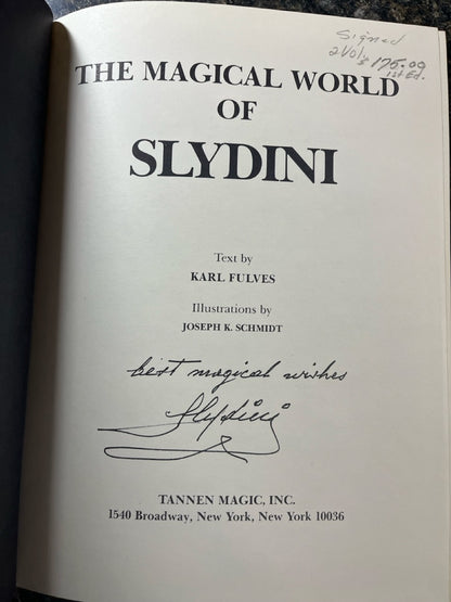 The Magical World of Slydini - 2 volumes - Karl Fulves
