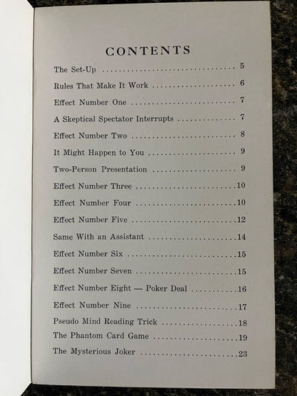 Magic Card System - Abbott's Magic