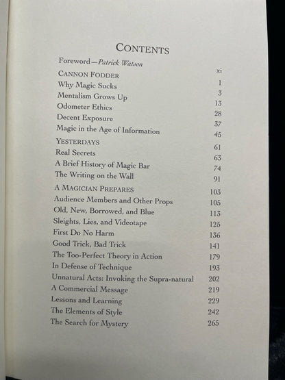 Shattering Illusions - Jamy Ian Swiss - SIGNED