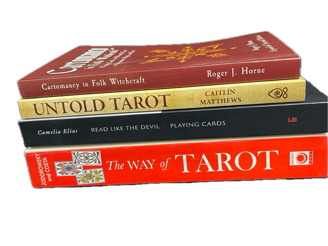 4 Fortune-Telling Books - Various Authors