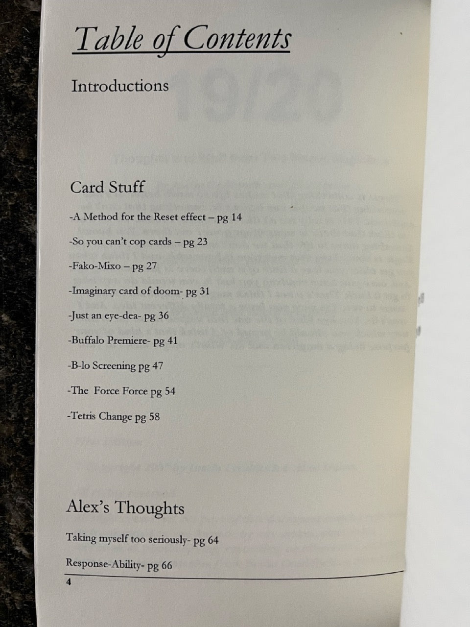 19/20: Thoughts & Stuff from Two Young Magicians - Alex Linian & Justin Craddock