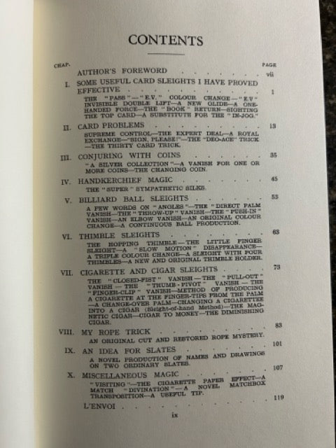 The Magic of The Hands Trilogy - Edward Victor (LIKE NEW)