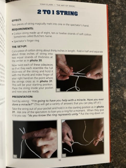 The Art Of Magic - Tony Clark - SIGNED