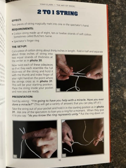 The Art Of Magic - Tony Clark - SIGNED