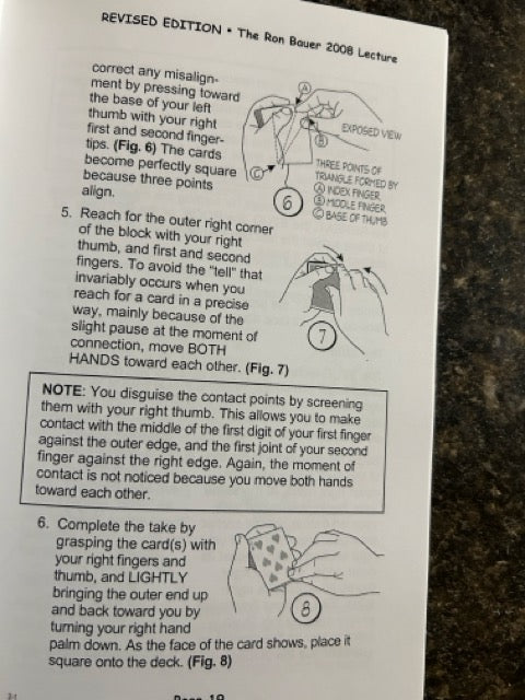 The Ron Bauer 2008 Lecture: Notes from "The Underground Legend"