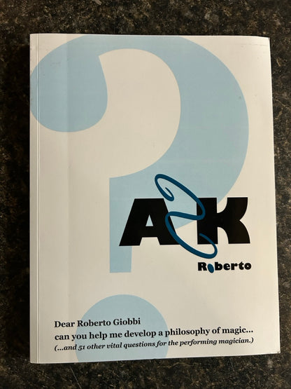 ASK Roberto - Roberto Giobbi - SIGNED