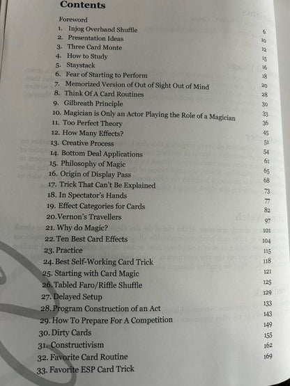 ASK Roberto - Roberto Giobbi - SIGNED