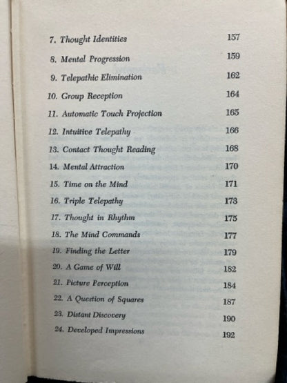 What's On Your Mind - Dunninger (USED hardcover)