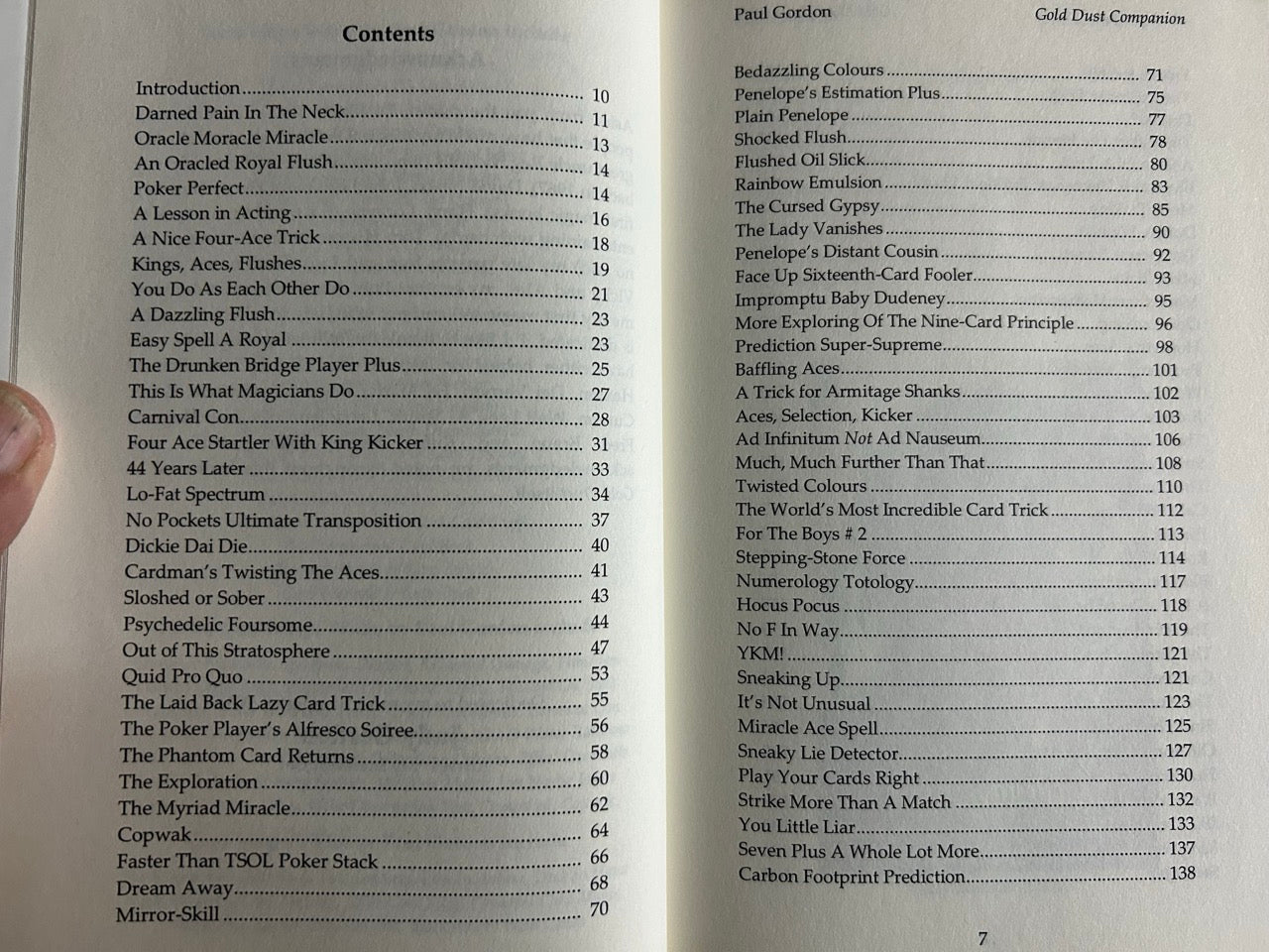 Gold Dust/Gold Dust Companion - Paul Gordon