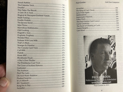 Gold Dust/Gold Dust Companion - Paul Gordon