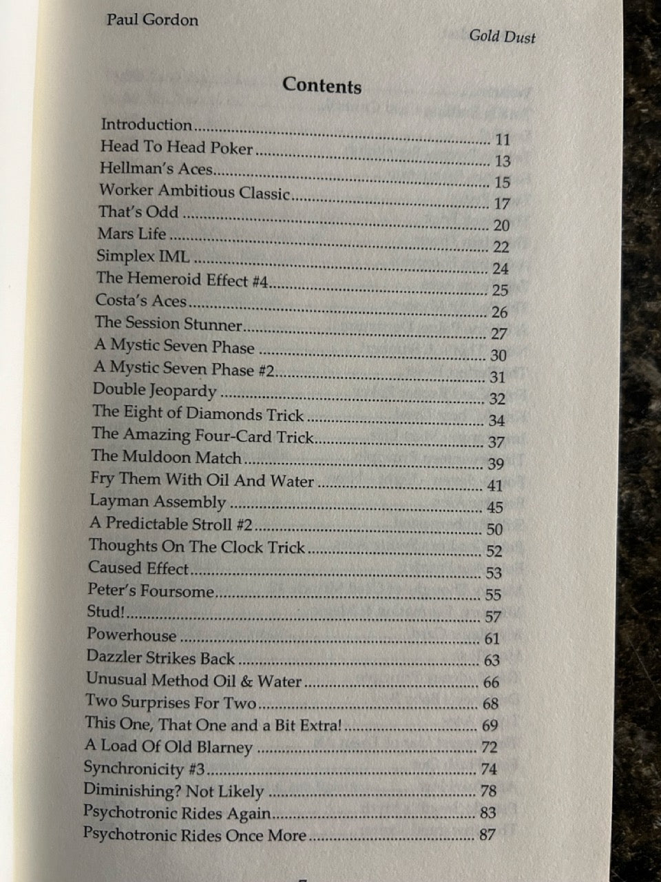 Gold Dust/Gold Dust Companion - Paul Gordon