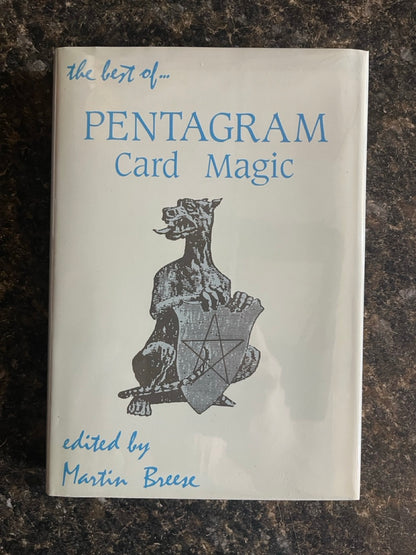 The Best of Pentagram Card Magic - Martin Breese (hardcover)