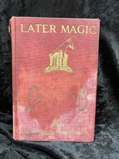 Later Magic - Professor Hoffmann (1911 ed.)