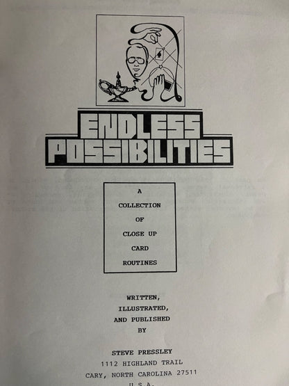 Endless Possibilities - Steve Pressley