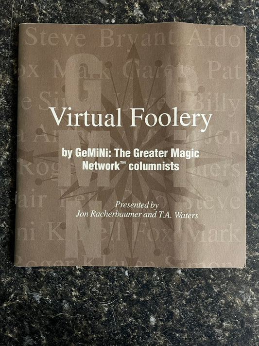 Virtual Foolery: GeMiNi Greater Network Columnists - Racherbaumer