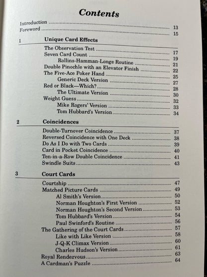 The Card Magic of Nick Trost - Nick Trost (L&L 1st ed.)) (NEW Copy)
