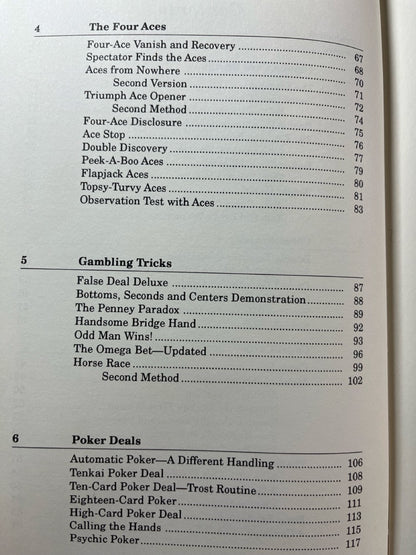 The Card Magic of Nick Trost - Nick Trost (L&L 1st ed.)) (NEW Copy)