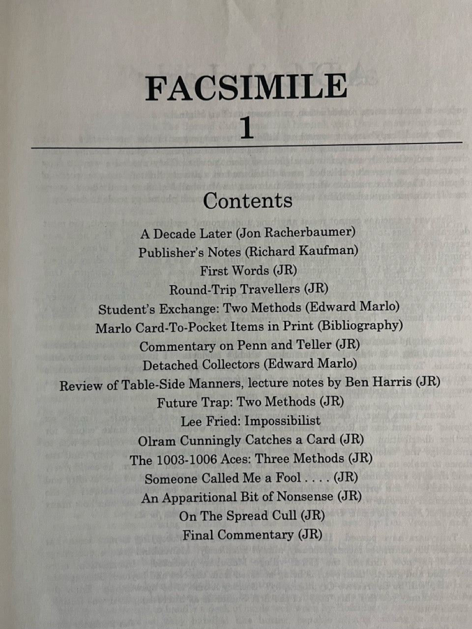 Facsimile 1 - Jon Racherbaumer