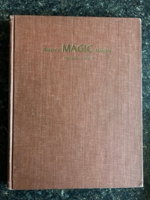 Hugard's Magic Monthly - Volumes 3-9 - Jean Hugard - SIGNED