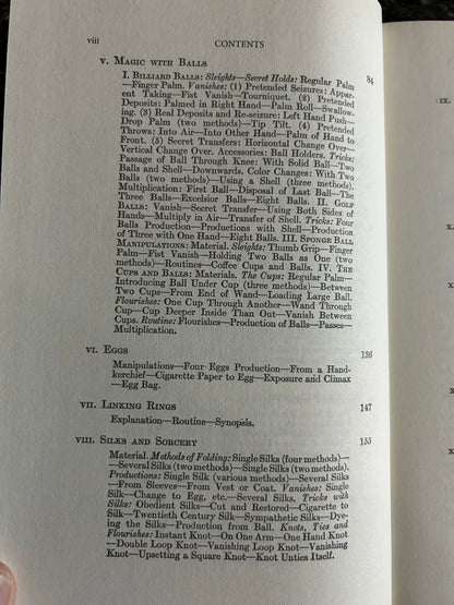 Complete Course in Modern Magic Manual - Jean Hugard