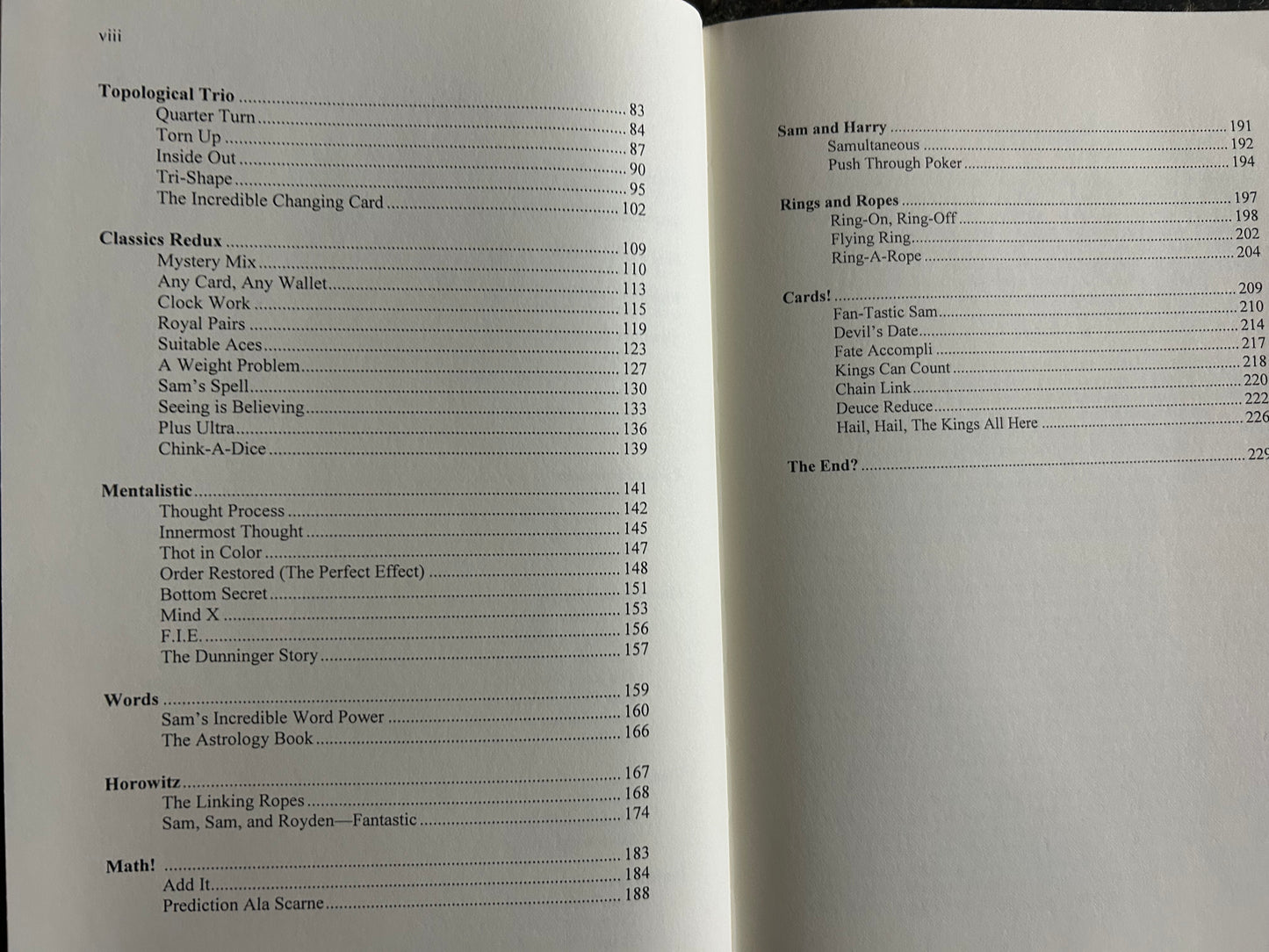 Sam's: The Magic Of Sam Schwartz - Allen Zingg