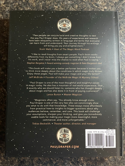 On Second Thought...Mentalism, Meaning, and Performance - Paul Draper - SIGNED