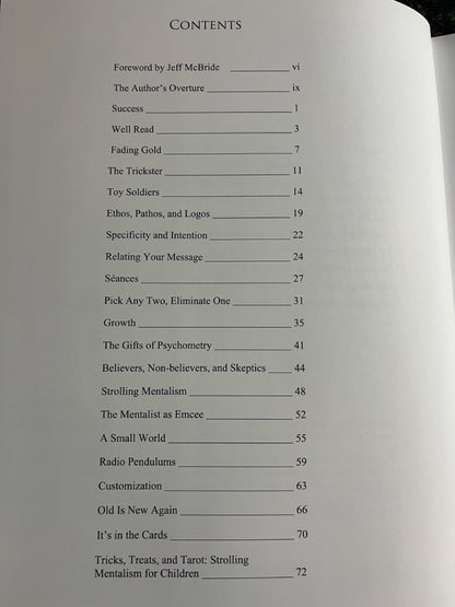 On Second Thought...Mentalism, Meaning, and Performance - Paul Draper - SIGNED