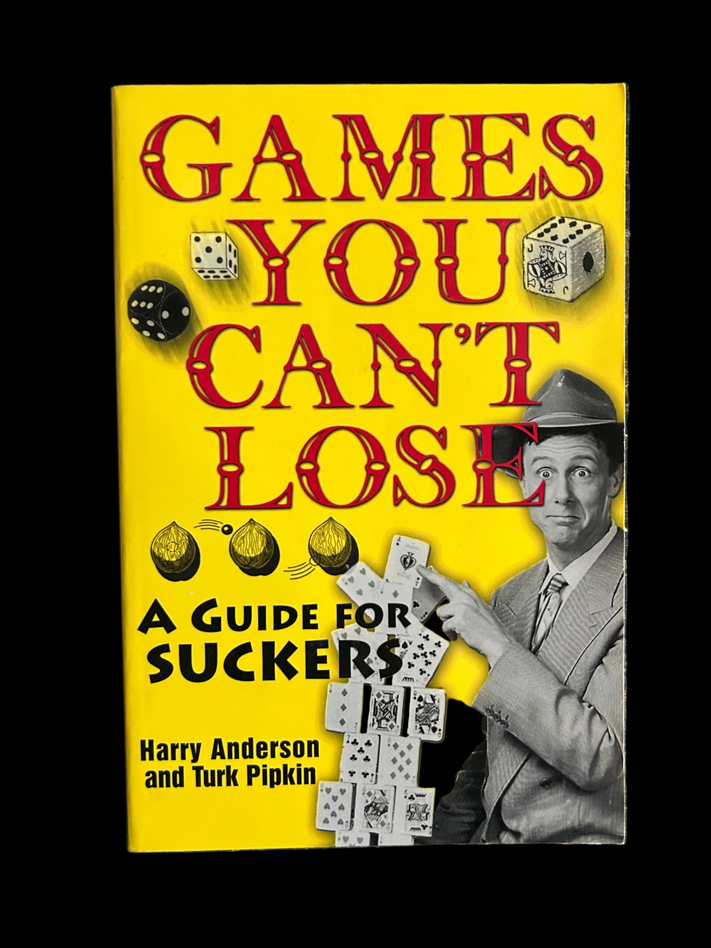 Games You Can't Lose - Harry Anderson & Turk Pipkin - SIGNED