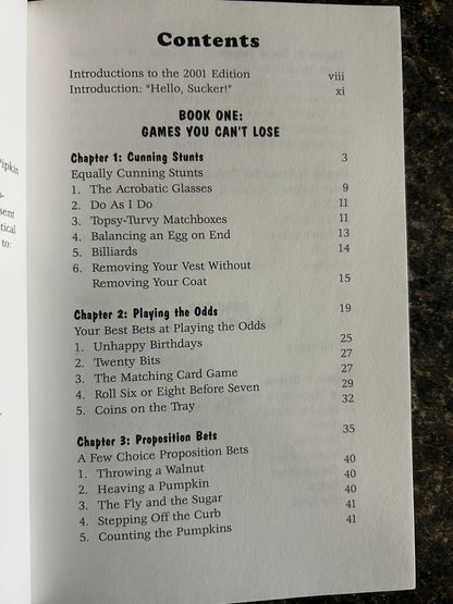 Games You Can't Lose - Harry Anderson & Turk Pipkin - SIGNED