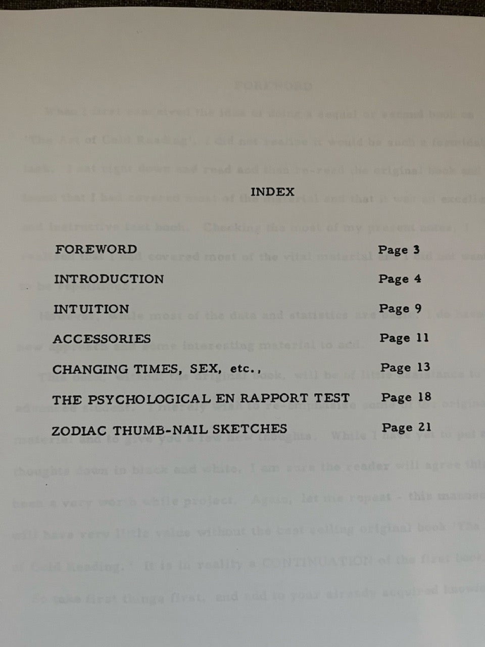 The Art of Cold Reading/A Sequel - Robert A. Nelson