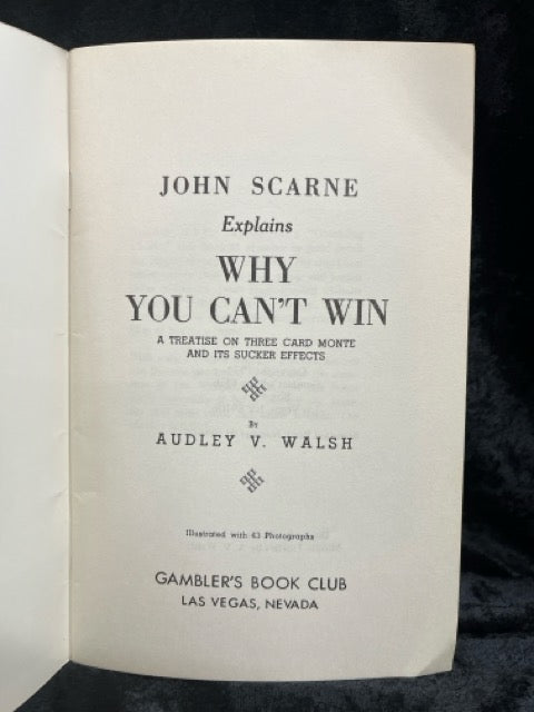 Three Card Monte - John Scarne