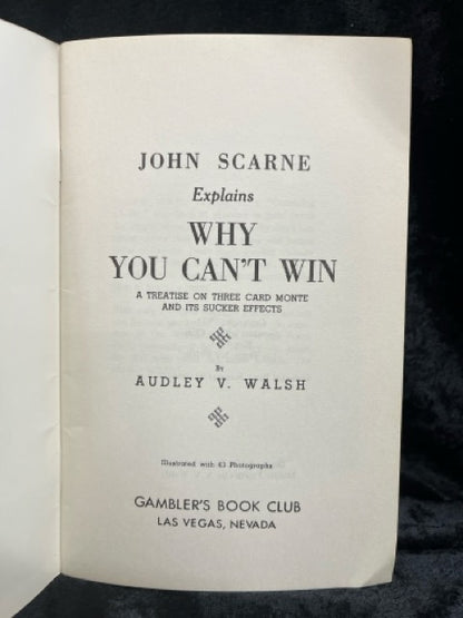 Three Card Monte - John Scarne