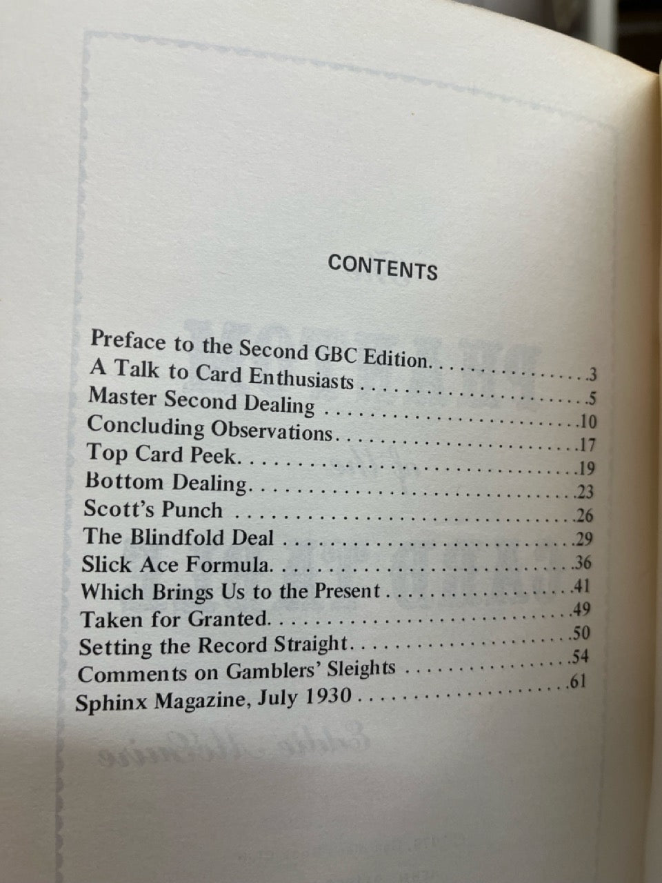 The Phantom of the Card Table - Eddie McGuire