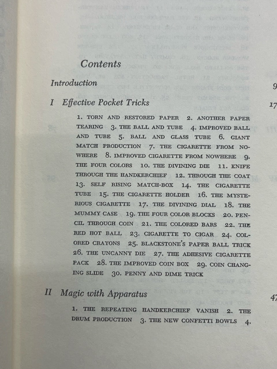 Blackstone's Secrets of Magic - Harry Blackstone (HC)