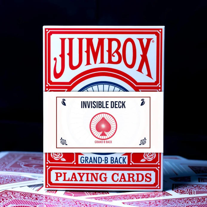 Jumbo Invisible Deck (RED) - Magic Dream