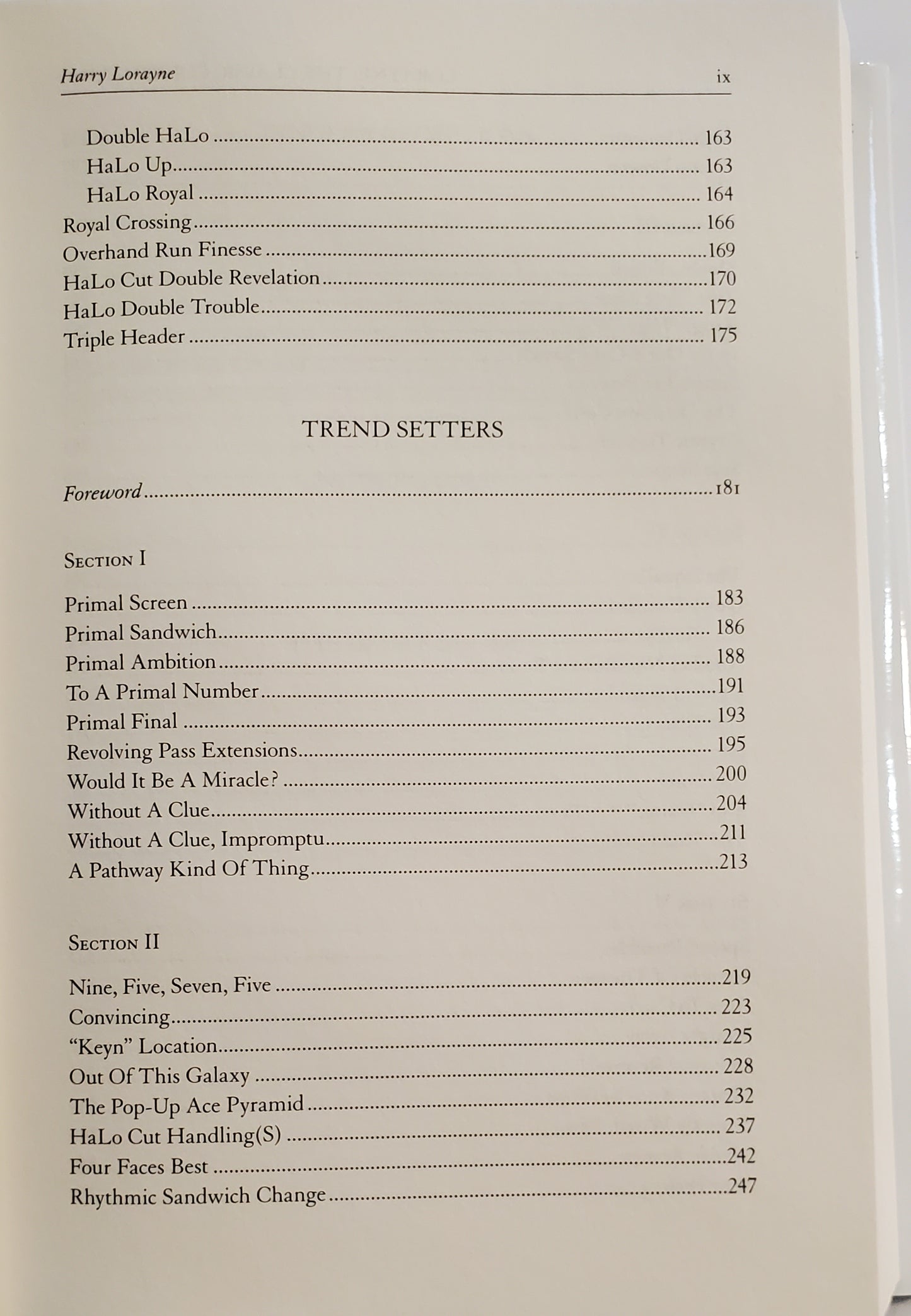 Classic Collection Vol.3 - Harry Lorayne - SIGNED