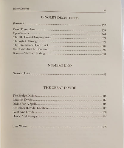 Classic Collection Vol.3 - Harry Lorayne - SIGNED