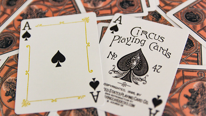 Circus No. 47 Playing Cards (Peach) (SM1)