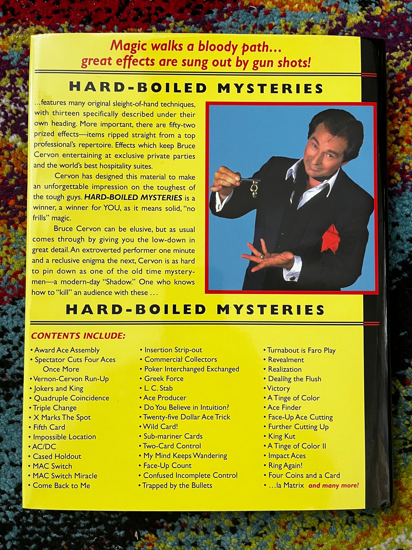 Bruce Cervon Hard-Boiled Mysteries - Stephen Minch