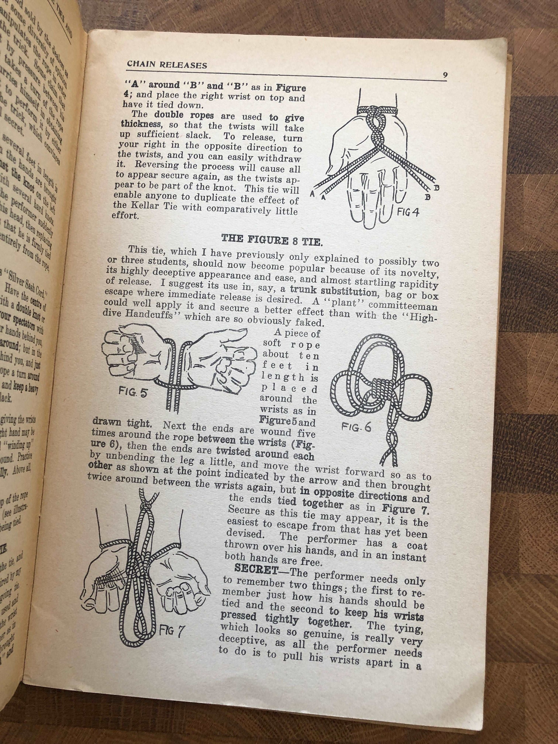 33 Rope Ties and Chain Releases - Magno (Burling Hull)