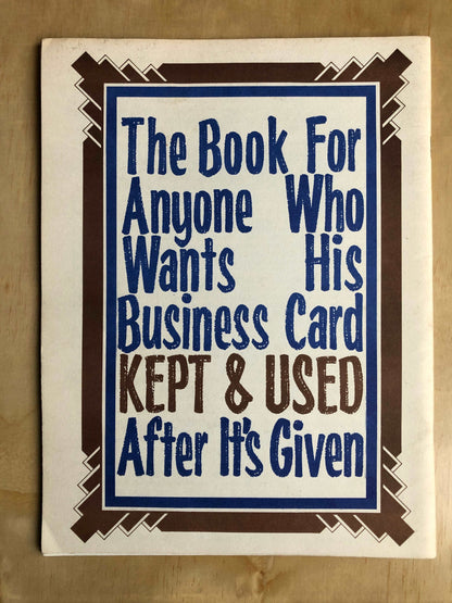 Cards That Mean Business - Ernie Heldman