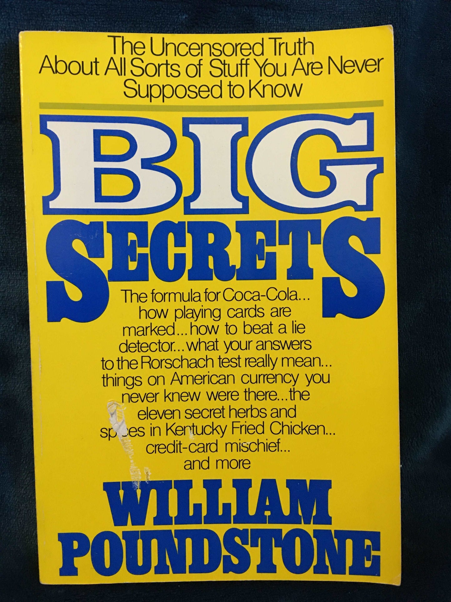 Big Secrets - William Poundstone