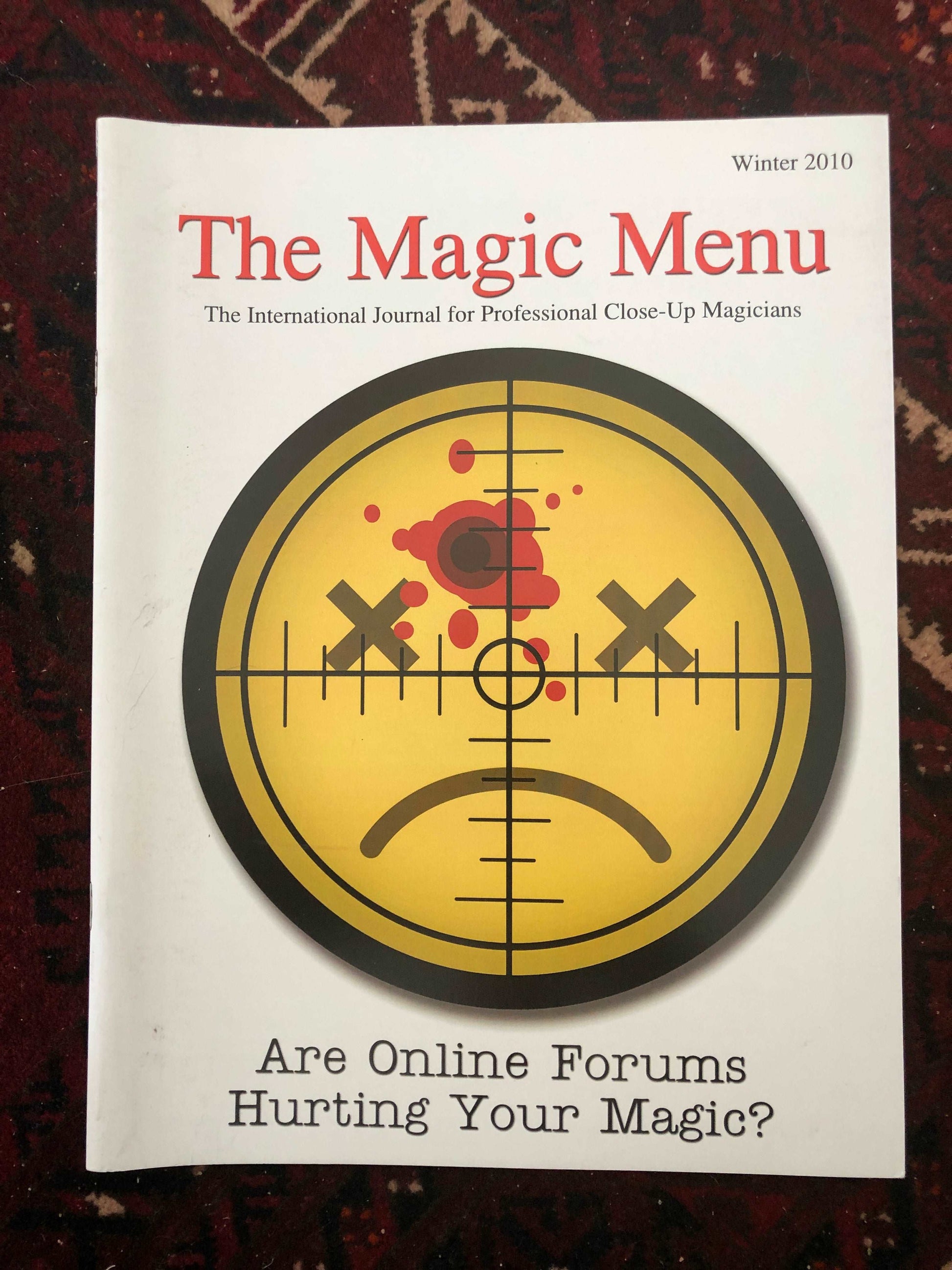 2 Original Issues of The Magic Menu - Jim Sisti