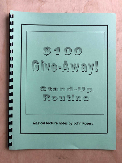 $100 Give-Away! Stand-Up Routine - John Rogers